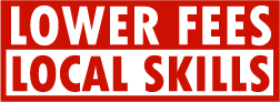 Lower Feels, Local Skills logo